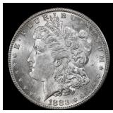 1883-s Morgan Dollar $1 ms62+ USCG