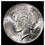 1926-p Peace Dollar Near Top Pop $1 ms66 SEGS