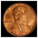 1931-d Lincoln Cent 1c ms65+ rd SEGS