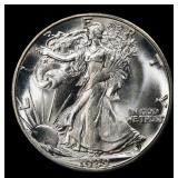 1939-d Walking Liberty Half Dollar Near Top Pop 50