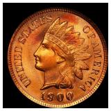 1900 Indian Cent Near Top Pop! 1c ms67 rd SEGS