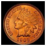 1903 Indian Cent . 1c ms66 rd SEGS
