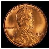 1939-d Lincoln Cent Near Top Pop 1c ms67+ rd SEGS
