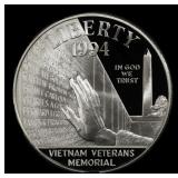 1994-P Vietnam Proof Modern Commem Dollar $1 pr70