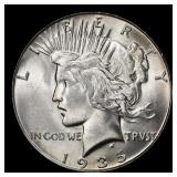1935-s Peace Dollar $1 Grades ms63