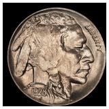 1928-d Buffalo Nickel 5c Grades ms65