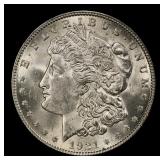 1921-p Morgan Dollar $1 Grades ms63