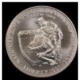 1997-p Law Officers Modern Commem Dollar $1 ms70 S
