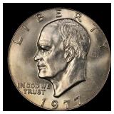 1977-p Eisenhower Dollar $1 ms66+ SEGS