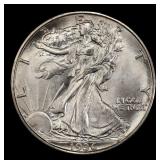 1936-d Walking Liberty Half Dollar 50c ms66 SEGS
