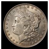 1882-o Morgan Dollar $1 Grades ms63+