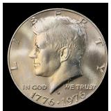 1776-1976-d Kennedy Half Dollar TOP POP! 50c ms67+