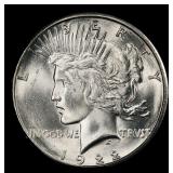 1922-s Peace Dollar $1 ms65 SEGS