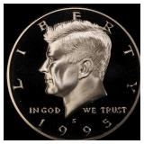 1995-s Proof Kennedy Half Dollar 50c pr70 dcam SEG