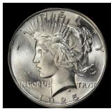 1925-p Peace Dollar $1 ms66+ SEGS