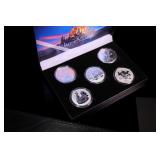 5x 1oz Silver Round Disney Set, 5oz Of Pure Silver