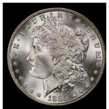 1885-p Morgan Dollar $1 ms66+ SEGS