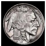 1936-d Buffalo Nickel Near Top Pop 5c ms67+ SEGS