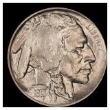 1913-p Ty II Buffalo Nickel 5c Grades ms65