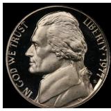 1977-s Proof Jefferson Nickel 5c pr70 dcam SEGS
