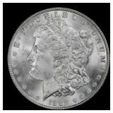 1889-p Morgan Dollar $1 Grades ms64+
