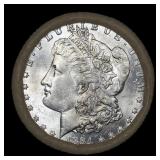 RE- 20 Unc Morgan Silver SEARS Dollar Roll 1884&S