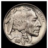 1915-p Buffalo Nickel Near Top Pop! 5c ms67 SEGS
