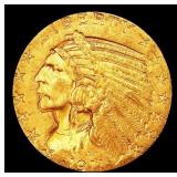 1911-s Gold Indian Half Eagle $5 ms63 USCG