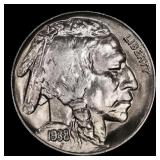 1938-d/s Buffalo Nickel Near Top Pop 5c ms68 SEGS