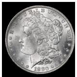 1880-o Morgan Dollar $1 ms63+ SEGS