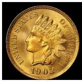 1902 Indian Cent Near Top Pop! 1c ms67+ rd SEGS