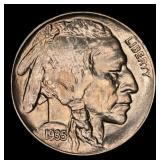 1935-p Buffalo Nickel 5c ms66+ SEGS