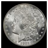 1921-s Morgan Dollar $1 Grades ms65
