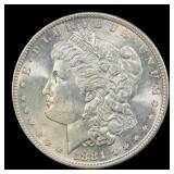 1881-s Morgan Dollar $1 Grades ms62+