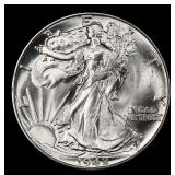 1942-p Walking Liberty Half Dollar 50c ms67 SEGS
