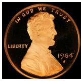 1984-s Proof Lincoln Cent 1c pr70 rd dcam SEGS