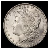 1889-p Morgan Dollar $1 Grades ms64