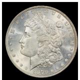 1879-p Morgan Dollar $1 Grades ms64+