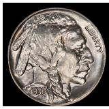 1936-p Buffalo Nickel 5c ms67 SEGS