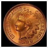 1899 Indian Cent Near Top Pop! 1c ms67 rd SEGS