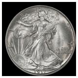 1917-p Walking Liberty Half Dollar 50c ms65 SEGS