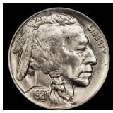 1921-p Buffalo Nickel 5c ms66 SEGS