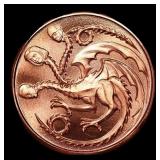 Unleash The Beast - 1oz .999 Fine Copper Round