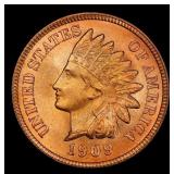 1909 Indian Cent TOP POP! 1c ms67+ rd SEGS