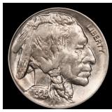 1924-p Buffalo Nickel 5c Grades ms63
