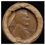 Lincoln Wheat Cent 1c Mixed Roll Orig Brandt McDon