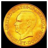 1916 McKinley Gold Commem Dollar TOP POP! 1 ms68 S