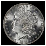 1881-o Morgan Dollar $1 ms65 SEGS