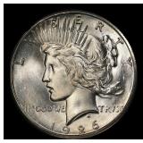 1926-d Peace Dollar Near Top Pop $1 ms66+ SEGS