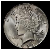 1926-p Peace Dollar Near Top Pop $1 ms66+ SEGS